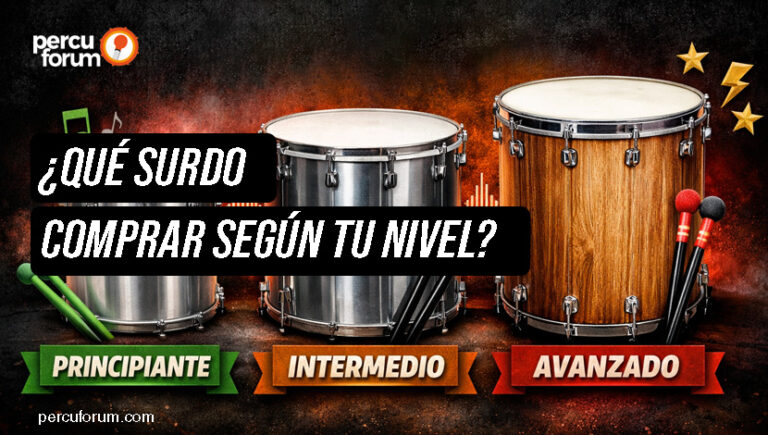 ¿Qué surdo comprar según tu nivel?