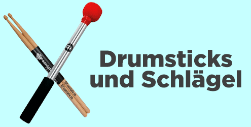 Drumsticks und Schlägel